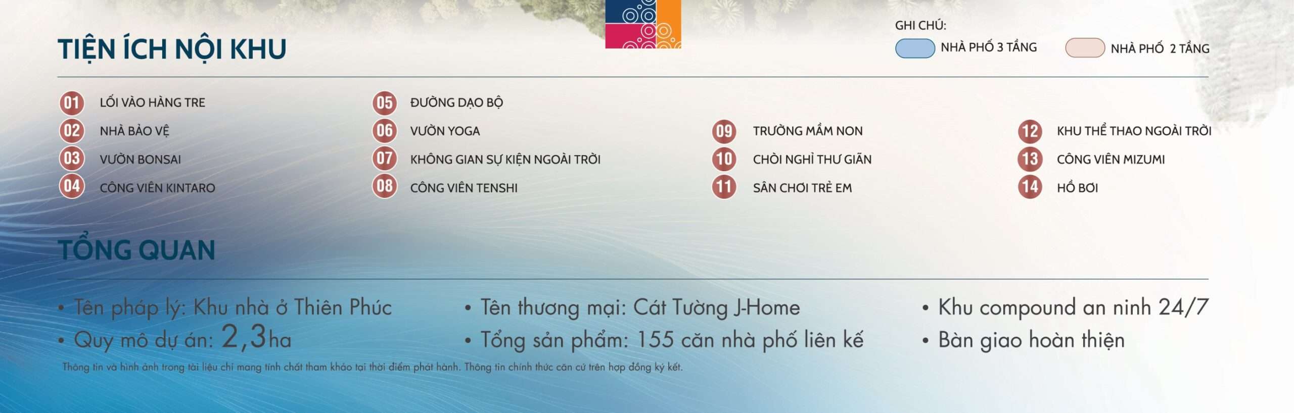 Tiện ích Nội Khu J Home Cát Tường