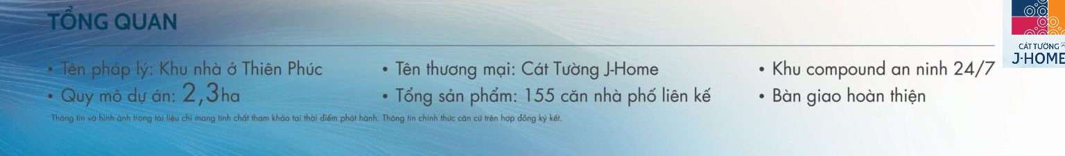 Tổng Quan Của Dự án Cát Tường J-home