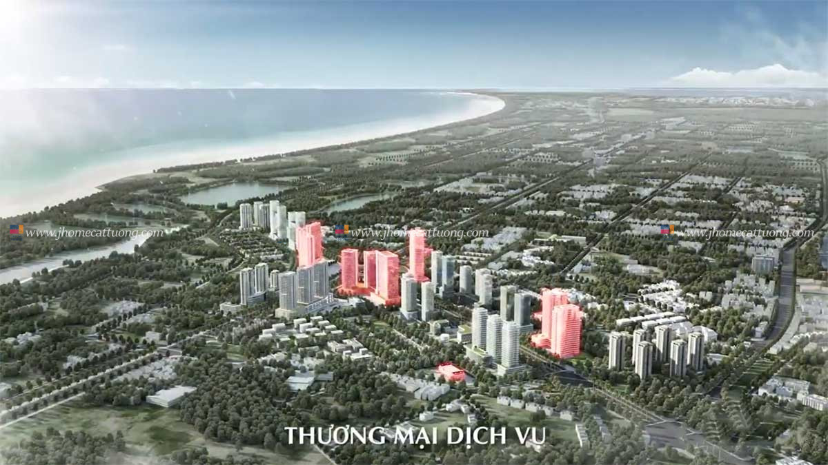 khu thương mại dịch vụ dự án